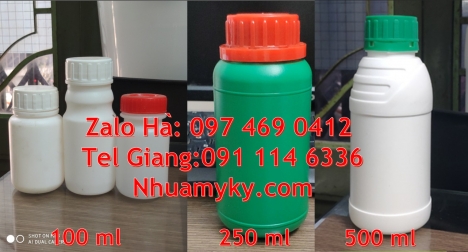 Chai nhựa đựng thuốc thú y, chai nhựa đựng thuốc thủy sản chai nhựa đựng nông dược chai nhựa 30 ml