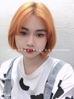 Cắt Uốn Phục Hồi Tóc Ngang Vuông Ở Đâu Uy Tín Giá Rẻ Hoài Đức - Nam Đỗ Hair Salon