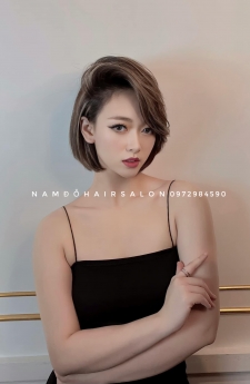 Cắt Uốn Cụp Phồng Tóc Ngang Vai Đẹp Uy Tín Giá Rẻ Hoài Đức - Nam Đỗ Hair Salon