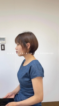 Cắt Uốn Cụp Tóc Ngắn Mái Mưa Ở Đâu Đẹp Giá Rẻ Hoài Đức - Nam Đỗ Hair Salon