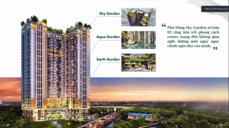 Sở hữu căn hộ cao cấp Phú Đông Sky Garden chỉ với khoảng 520 triệu LH