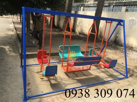 Xích đu 3 dạng dành cho trẻ em khung sắt AD1202