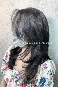 Cắt Uốn Cụp Tóc Lỡ Layer Mái Bay Ở Đâu Đẹp Giá Rẻ Hoài Đức - Nam Đỗ Hair Salon