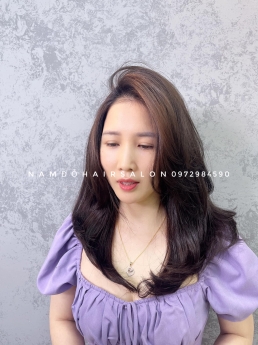 Cắt Uốn Cụp Tóc Lỡ Mái Lệch Ở Đâu Đẹp Giá Rẻ Hoài Đức - Nam Đỗ Hair Salon