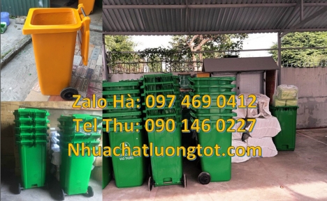 thùng rác 120l Composite, Thùng rác 240l nắp hở, thùng rác 240l composite, thùng rác nhựa 120l,