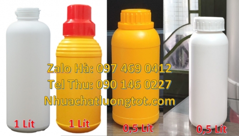 Chai 30ml đựng hóa chất, chai 30ml đựng phân bón, Chai 250ml đựng hóa chất, chai 250ml đựng phân bón