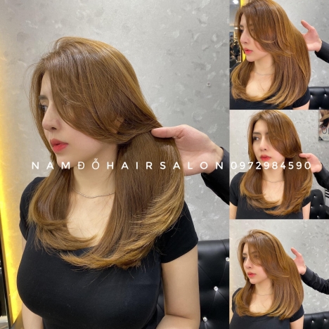 Cắt Uốn Cụp Tóc Lỡ Layer Ở Đâu Đẹp Giá Rẻ Hoài Đức - Nam Đỗ Hair Salon