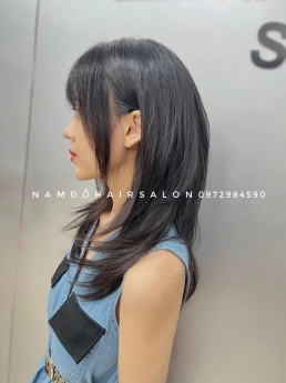 Cắt Uốn Cụp Tóc Lỡ Layer Mái Bay Ở Đâu Đẹp Giá Rẻ Hoài Đức - Nam Đỗ Hair Salon