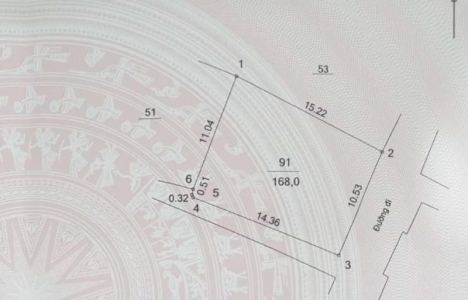 ĐÔNG NGẠC - BẮC TỪ LIÊM - HƠN 6 TỶ - 170M2 - ĐƯỜNG Ô TÔ TRÁNH - LÔ GÓC