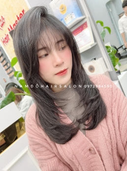 Cắt Uốn Cụp Phồng Tóc Lỡ Layer Ở Đâu Uy Tín Giá Rẻ Hoài Đức - Nam Đỗ Hair Salon