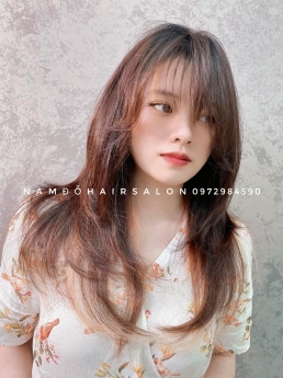 Cắt Uốn Cụp Tóc Lỡ Mái Lệch Ở Đâu Đẹp Giá Rẻ Hoài Đức - Nam Đỗ Hair Salon