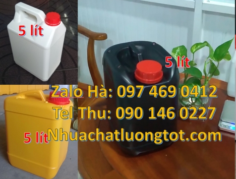 Can 5l đựng axit, can 4l vòi nhấn đựng phẩm màu, Can hdpe giá rẻ Can 2l đựng nước giặt, Can 2l quay,