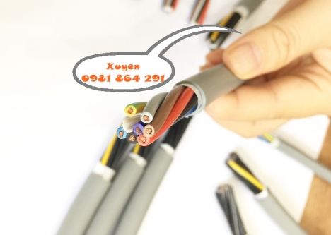 Cáp điều khiển 7 lõi  cam kết hàng chuẩn chính hãng, giá bình dân