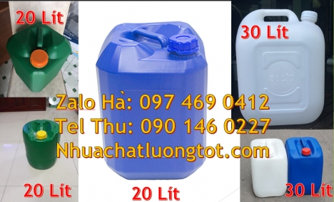 can nhựa 30 lít đựng thực phẩm can nhựa 30 lít dẹp đựng axit can 25l đựng tinh dầu can dẹp 30 lí