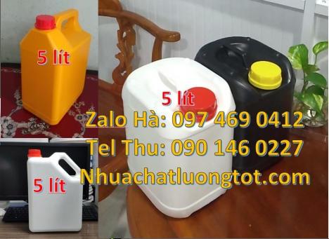 Can 5l đựng axit, can 4l vòi nhấn đựng phẩm màu, Can hdpe giá rẻ Can 2l đựng nước giặt, Can 2l quay,
