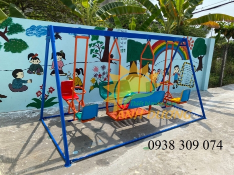Xích đu 3 dạng dành cho trẻ em khung sắt AD1202
