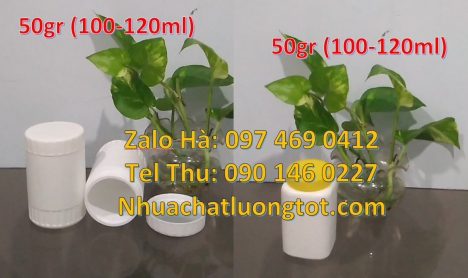Hũ hóa chất 100 g, hũ 200g đựng sốt cà chua hũ tinh bột sắn dây 200 gram hũ nhựa 250 g tròn cao, h