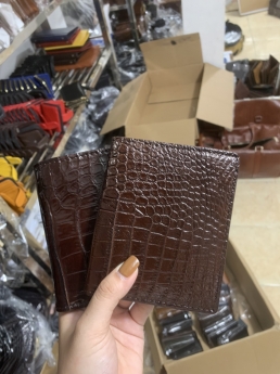 Ví Cá Sấu 2 Mặt - Tận Xưởng Không Qua Trung Gian