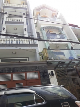 Hơn 6 tỷ Có Nhà 4 tầng 4,2 x 16 HXH tránh Quang Trung P8 Gò vấp