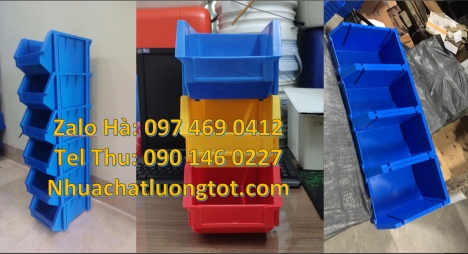 kệ đựng đồ dùng nhà máy, kệ mỹ phẩm, Kệ đựng đinh vít thùng nhựa bít Khay nhựa đựng linh kiện kha