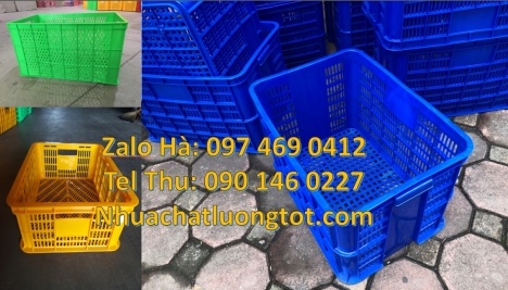 Thùng nhựa đặc B3, sóng nhựa công nghiệp, rổ nhựa, Két bia, thùng nhựa đựng đồ, Giỏ nhựa 5 bánh xe,