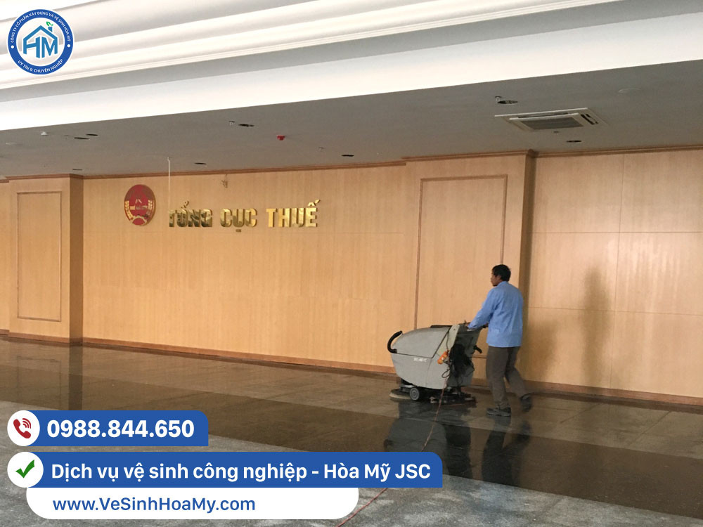 Vệ sinh nhà mới sau xây dựng, vệ sinh Hòa Mỹ