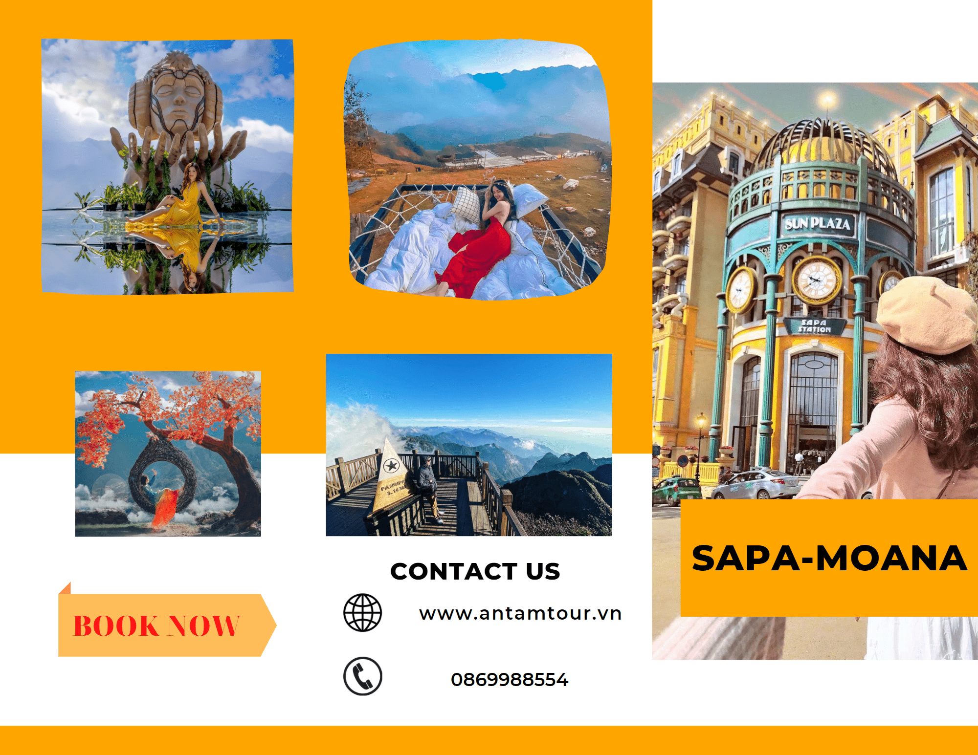 Tham khảo tour Sapa 3 ngày 2 đêm đvtc Antamtour