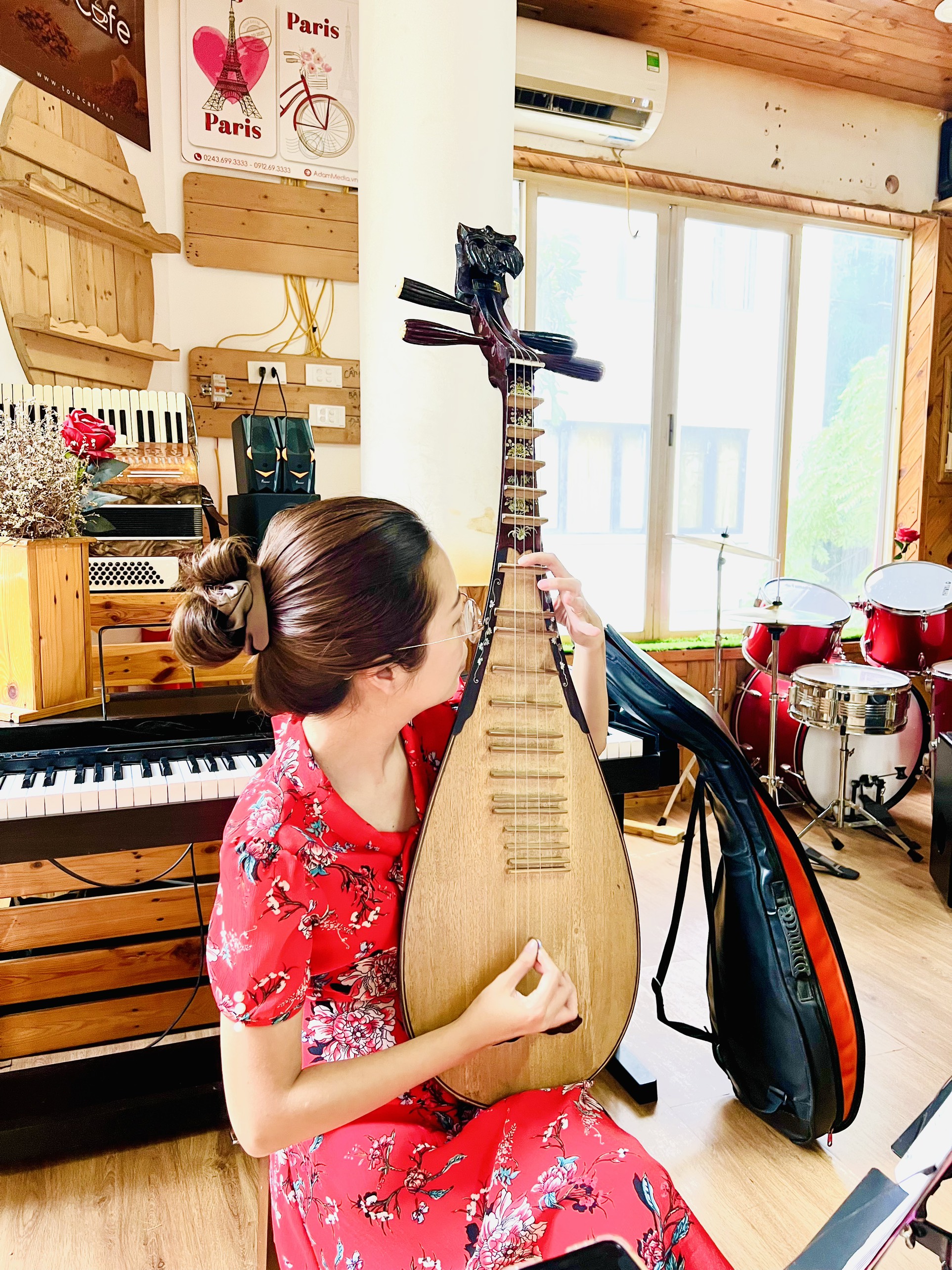 KHAI GIẢNG LỚP TỲ BÀ CHO NGƯỜI MỚI BẮT ĐẦU