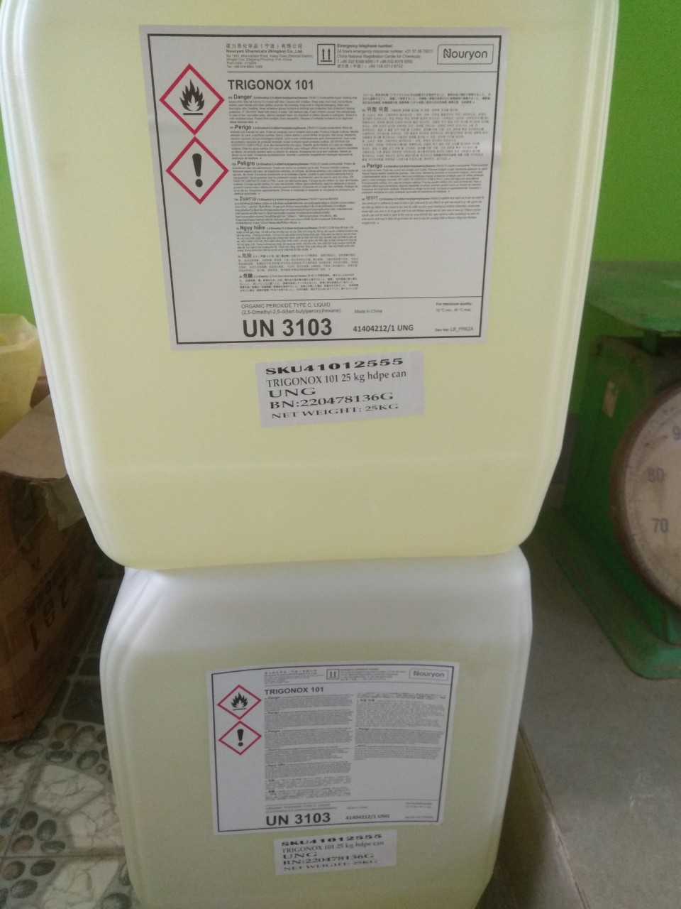 Chất nối mạch Trigonox 101 (NSX Nouryon)