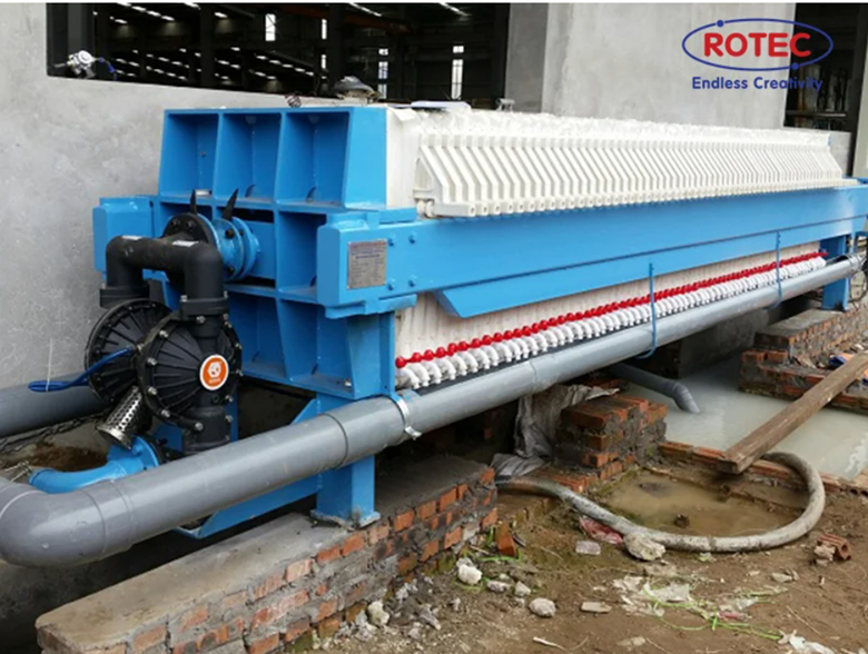 máy ép bùn của Rotec xử lý hiệu quả những loại bùn thải nào?