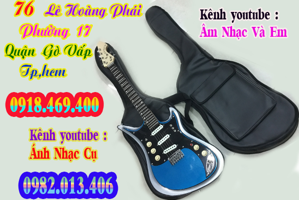 Chỗ bán bao da đàn guitar điện phím lõm tại Sài Gòn, tphcm 