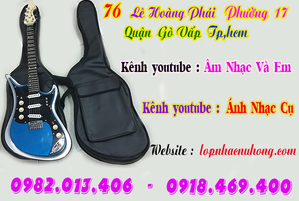 Chỗ bán bao da đàn guitar điện phím lõm tại Sài Gòn, tphcm 