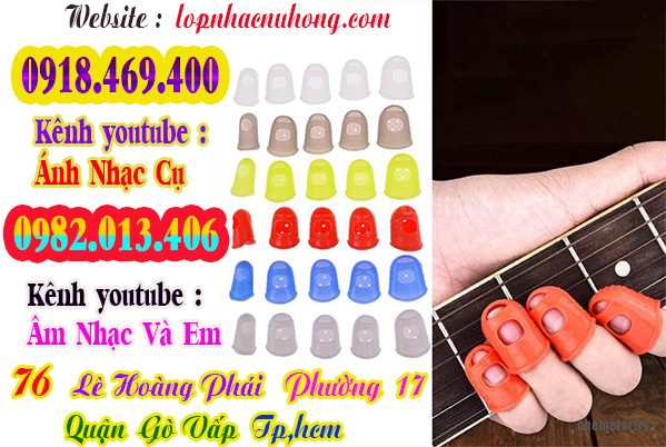 Chỗ bán bộ bọc ngón tay giảm đau khi chơi đàn guitar, Sài Gòn, gò vấp
