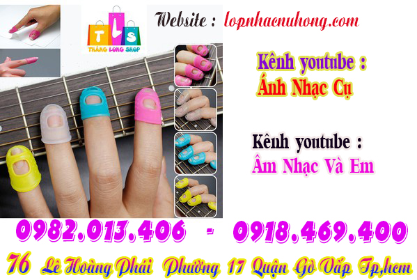 Chỗ bán bộ bọc ngón tay giảm đau khi chơi đàn guitar, Sài Gòn, gò vấp