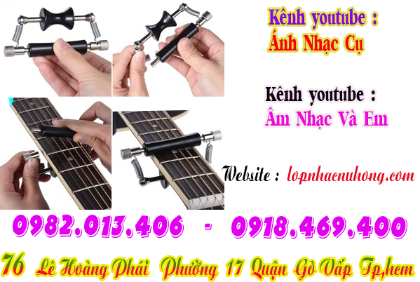 Địa chỉ nơi bán capo đàn guitar tại Sài Gòn, Gò Vấp, Tphcm 