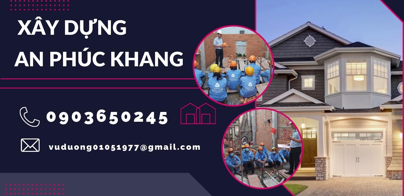 Cong Ty Xay, Sua Nha Go Vap TPHCM - Xay Dung An Phuc Khang
