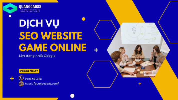 Dịch vụ seo website game online lên trang nhất google