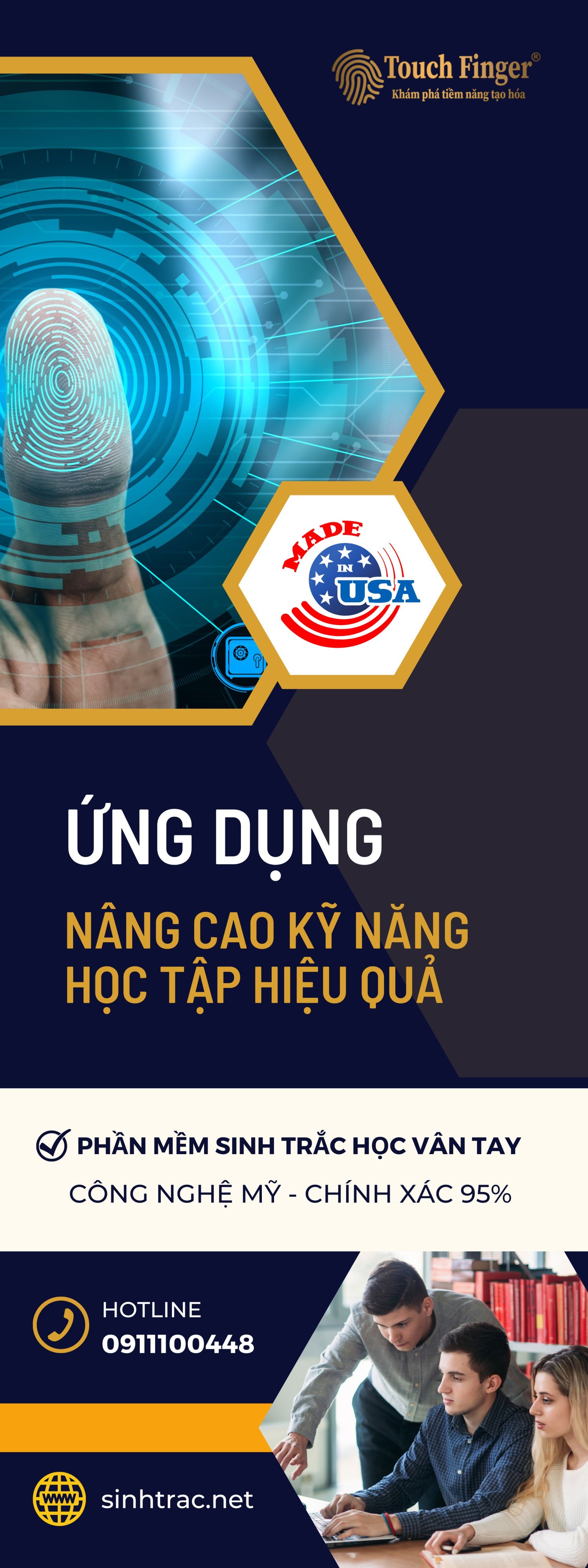 Tìm đại lý nhượm quyền kinh doanh sinh trắc vân tay - công nghệ Mỹ