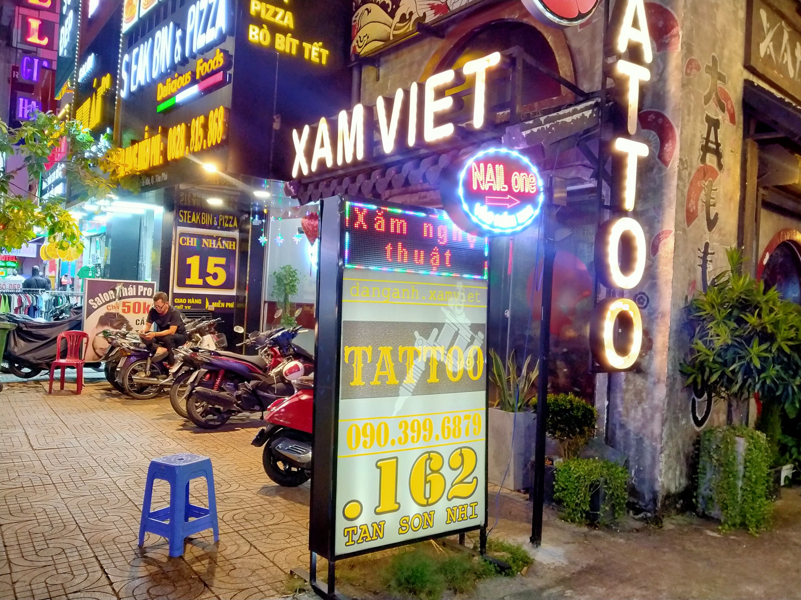 Xăm hình nghệ thuật quận tân phú - Xăm việt Tattoo