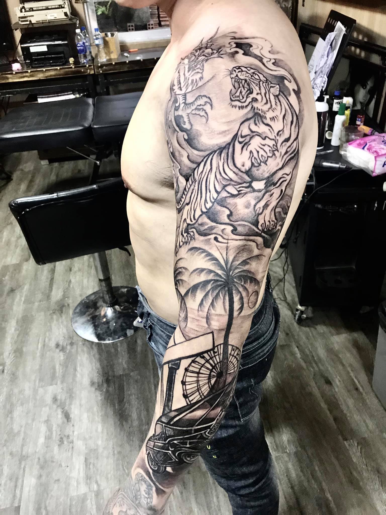 Xăm hình nghệ thuật quận tân phú - Xăm việt Tattoo