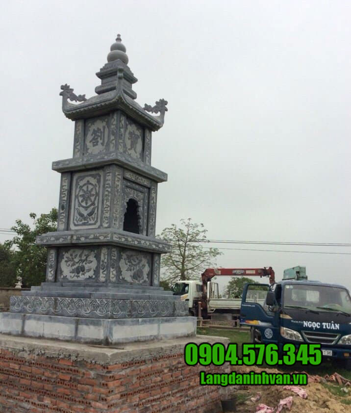 1 số mẫu mộ tháp bằng đá tự nhiên đẹp nhất