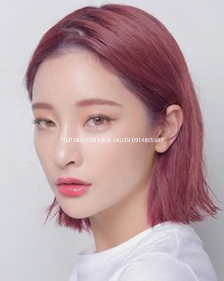 MÀU NHUỘM ĐỎ TÍM MÀU NHUỘM ĐẸP 2023 TIỆP NGUYỄN HAIR SALON