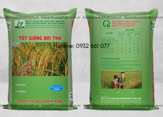 Bao Bì Đựng Lúa Giống Chất Lượng Tốt - Giá Thành Hợp Lý