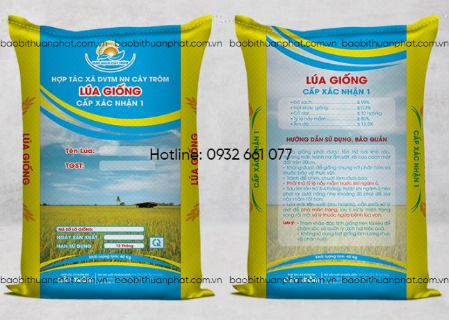 Bao Bì Đựng Lúa Giống Chất Lượng Tốt - Giá Thành Hợp Lý