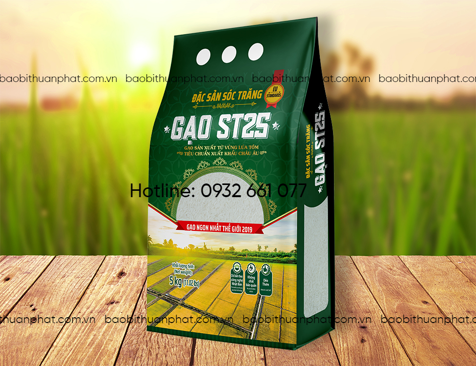 Bao Bì Đựng Gạo Mẫu Mã Mới Bền Đẹp Chất Lượng