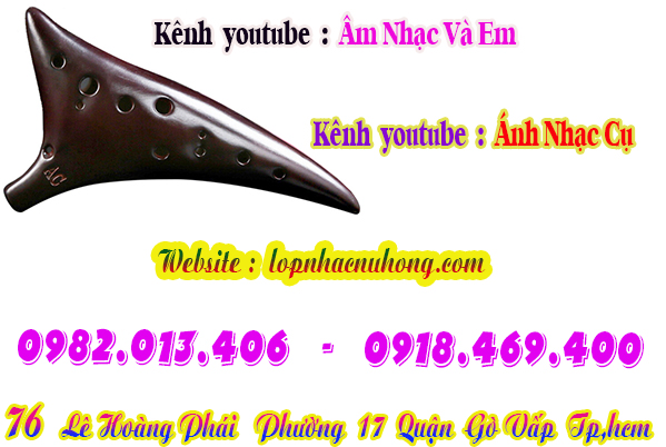Chỗ bán sáo ocarina tại Sài Gòn, Gò Vấp, Tphcm, hcm