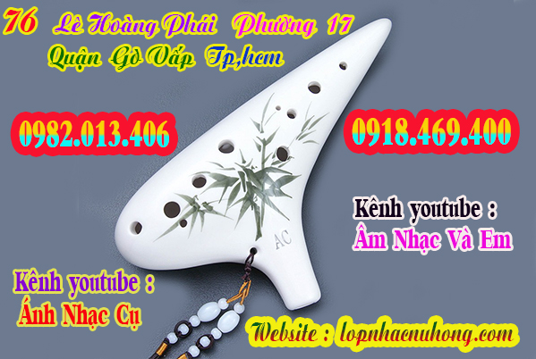 Chỗ bán sáo ocarina tại Sài Gòn, Gò Vấp, Tphcm, hcm