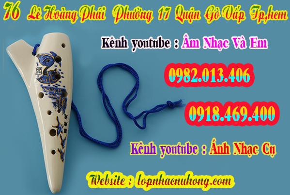 Chỗ bán sáo ocarina tại Sài Gòn, Gò Vấp, Tphcm, hcm