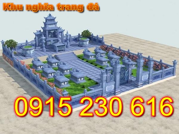 Khu lăng mộ đá gia đình dòng họ, nghĩa trang gia đình bằng đá