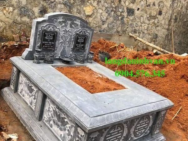 Những mẫu mộ đá đôi đẹp dành cho song thân phụ mẫu